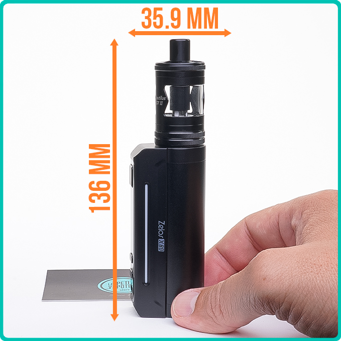 Dimensions Kit Zelos X80 Aspire